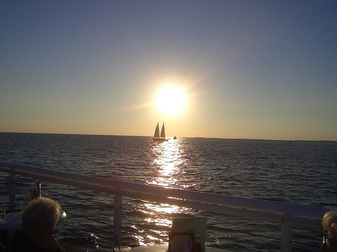 Mallory Square al atardecer