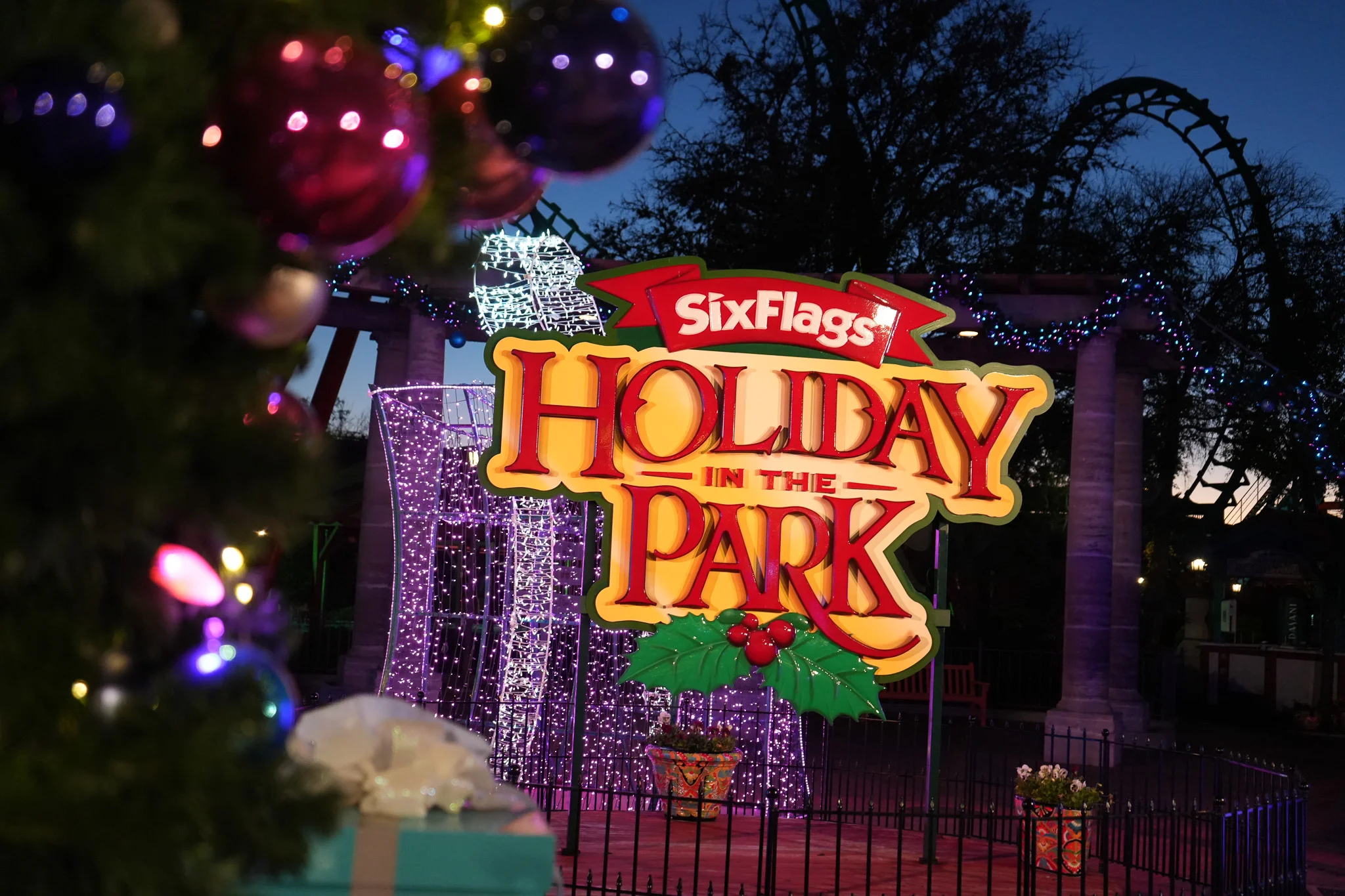 Six Flags Holiday in the Park
